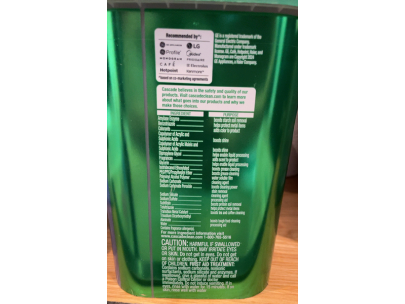 Cascade Complete ActionPacs, Fresh Scent, 49.8 oz/1.41 kg, 93 Pacs