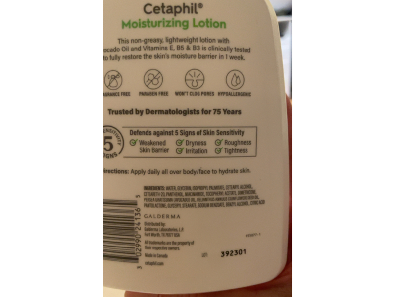 Cetaphil Moisturizing Lotion , 16 fl oz/473 mL