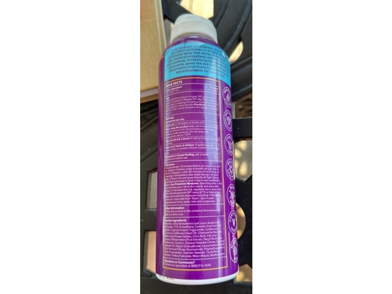 Bob Kids Spray On Lotion Sunscreen, SPF 50, 6 fl oz/177 mL