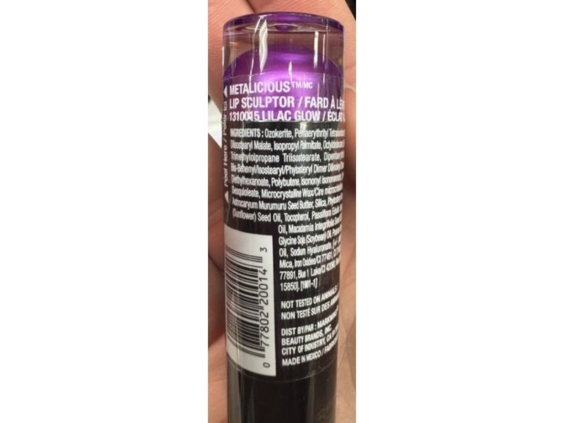 Black Radiance Metalicious Lip Sculptor, Amethyst Gemstone, 1 fl oz