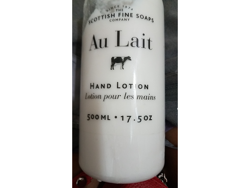 The Scottish Fine Soaps Company Au Lait Hand Lotion, 17.5 fl oz/500 mL