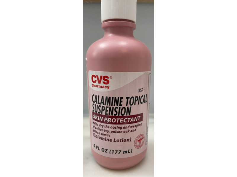 CVS Pharmacy Calamine Topical Suspension Lotion, 6 fl oz/177 mL