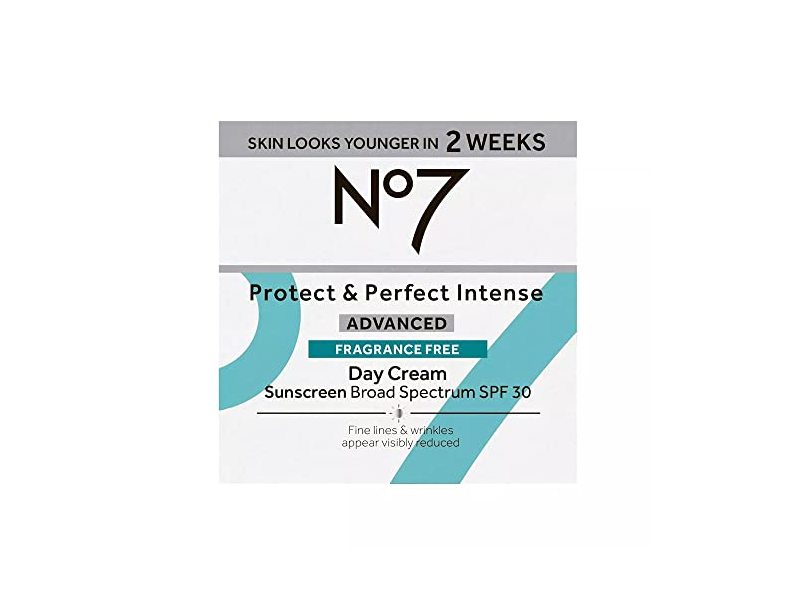 No7 Protect & Perfect Intense Advanced Fragrance Free Day Cream SPF 30 (50ml)