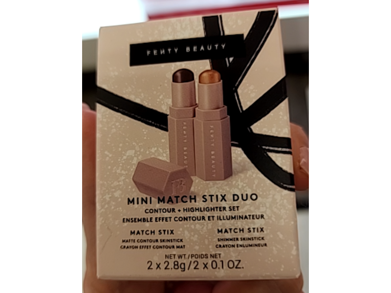 Fenty Beauty By Rihanna Mini Match Stix Duo Contour + Highlighter Set, Deep, 0.1 oz/2.8 g