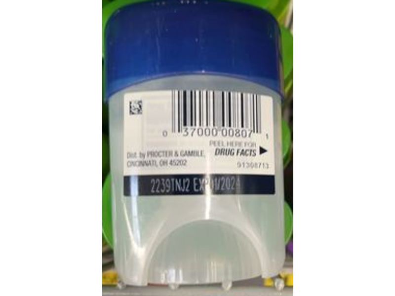 Gillette Clear + Dri-Tech Antiperspirant, Cool Wave, 0.5 oz/14 g