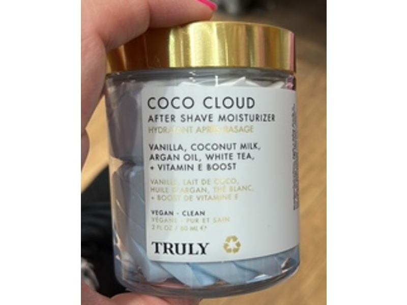 Truly Coco Cloud After Shave Moisturizer, 2 fl oz/60 mL
