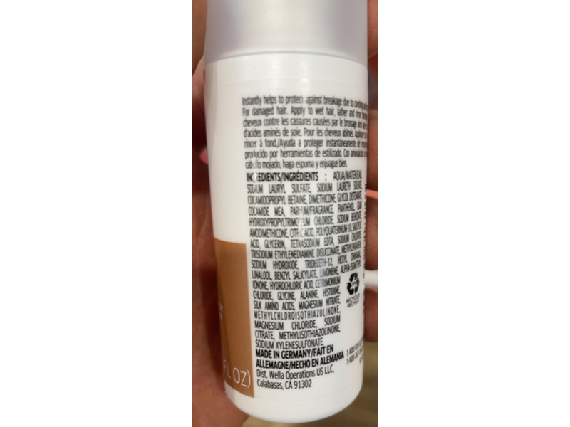 Wella Professionals Fusion Intense Repair Shampoo, 1.69 fl oz/50 mL