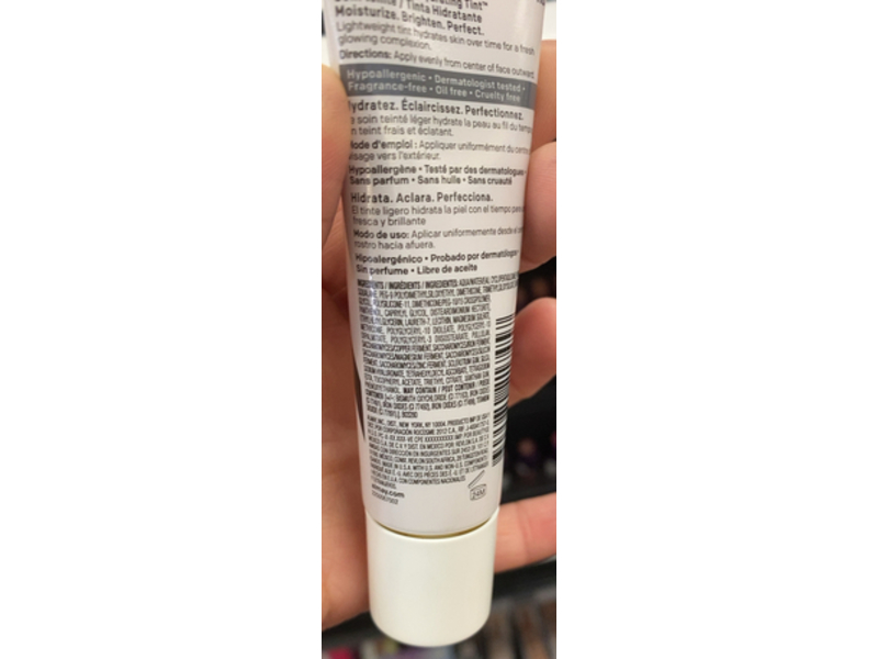 Almay Skin Perfecting Hydrating Tint, Hyaluronic Acid & Squalene, 110 Buff, 0.94 fl oz/28 mL