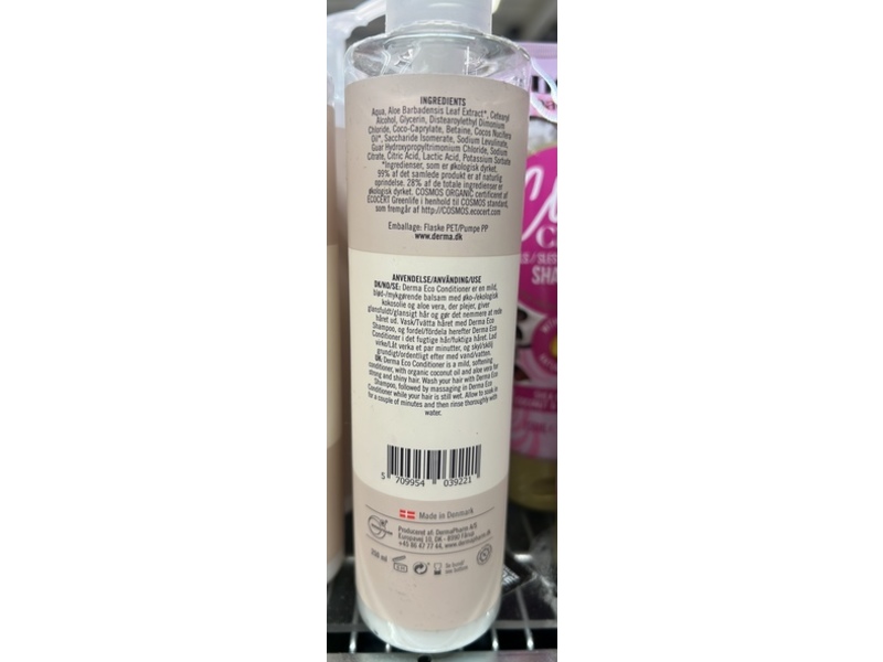 Derma Eco Softening Conditioner, 250 mL