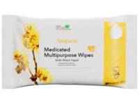 Biopure Medicated Multipurpose Wipes, Witch Hazel, 15 Count - thumbnail 1
