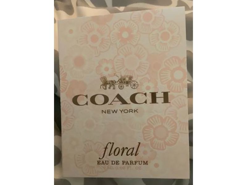Coach New York Floral Eau De parfum, 0.06 fl oz/2 ml