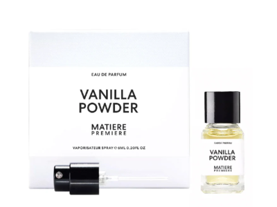Matiere Premiere Eau de Parfum, Vanilla Powder, 0.2 fl oz/6 mL