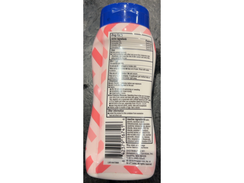 Solimo Baby Sunscreen Lotion, SPF 50, 8 fl oz/236 mL