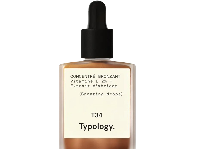 Typology Bronzing Drops, 2% Vitamin E + Apricot Extract, 0.50 fl oz/15 mL