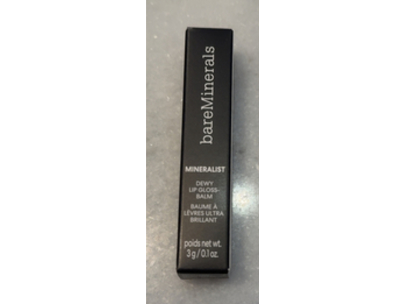 bareMinerals Mineralist Dewy Lip Gloss-Balm, Friendship, 0.1 oz/3 g