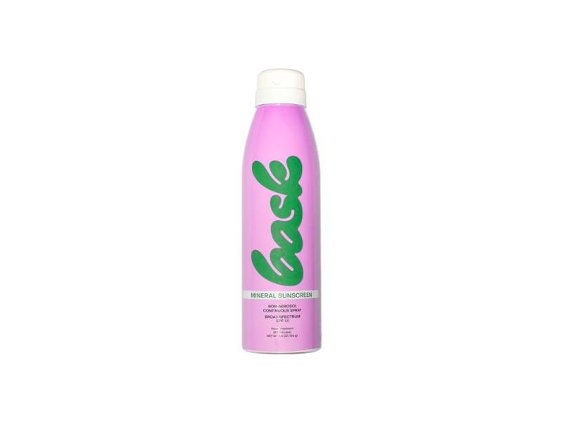 Bask Mineral Sunscreen Spray, SPF 50, 5.5 oz/156 g