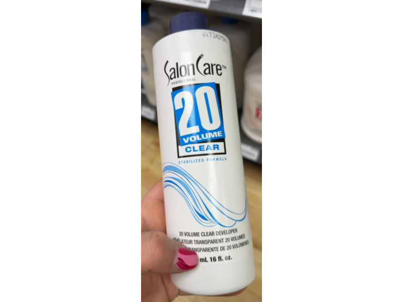 Salon Care 20 Volume Clear Developer, 16 fl oz/473 mL