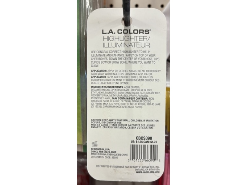 L.A. Colors Conceal Correct Highlighter, CBCS390, 0.13 oz/3.8 g