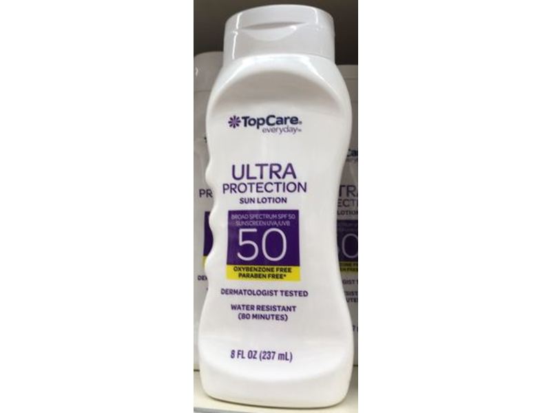 Topcare Ultra Protection Sun Lotion, SPF 50, 8 fl oz/237 mL