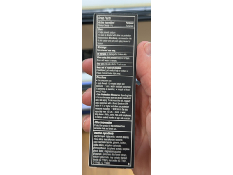 BareMinerals Original Pure Serum Radiant Natural Liquid Foundation, SPF 20 Medium Deep Cool 4.5, 1 fl oz/30 mL