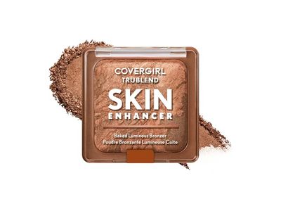 CoverGirl Trublend Skin Enhancer Baked Luminous Bronzer, 320 Caramel Truffle, 0.28 oz/8 g