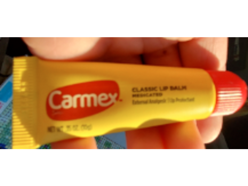 Carmex Classic Medicated Lip Blam, 0.35 oz/10 g