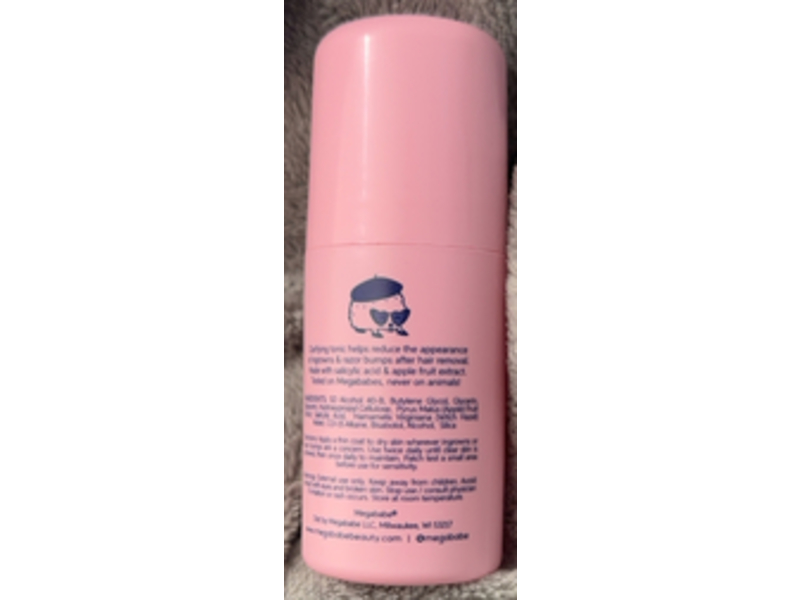 Megababe Apres Shave Ingrown Hair & Razor Bump Roll-On, 1.9 fl oz/56 mL