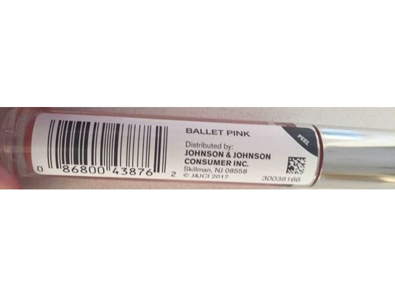 Neutrogena Hydro Boost Hydrating Lip Shine, Ballet Pink, 0.10 oz