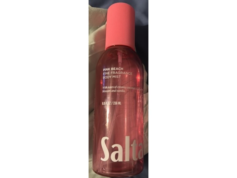 Saltair Fine Fragrance Body Mist, Pink Beach, 8 fl oz/236 mL, Pack Of 2