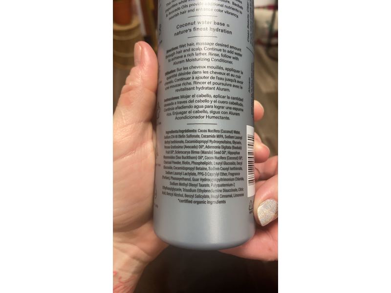 Aluram Moisturizing Shampoo, 12 fl oz/355 mL