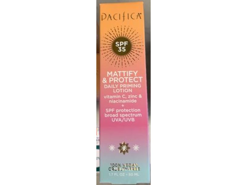 Pacifica Mattify & Protect Daily Priming Lotion, SPF 35, 1.7 fl oz/50 mL