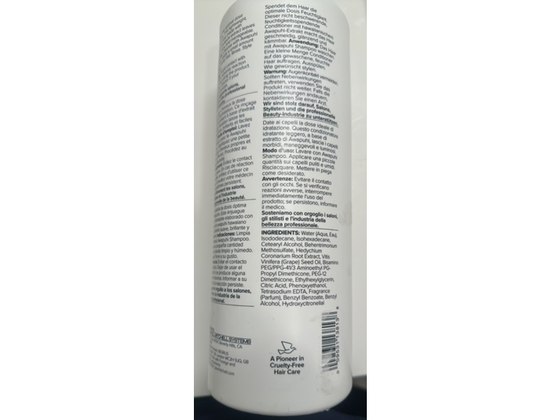 Paul Mitchell Awapuhi Conditioner, 33.8 fl oz/1 L