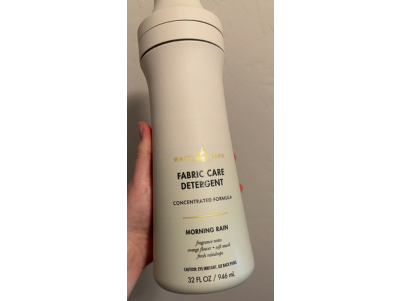 White Barn Fabric Care Detergent, Morning Rain, 32 fl oz/946 mL