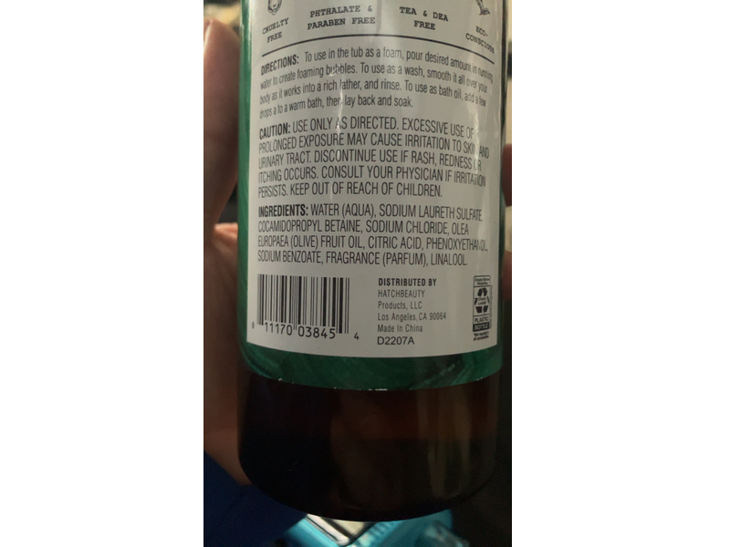 Five Deep Breaths 3-In-1 Bath Foam, Oil & Wash, Eucalyptus & Tea Tree, 16 oz/453.6 g