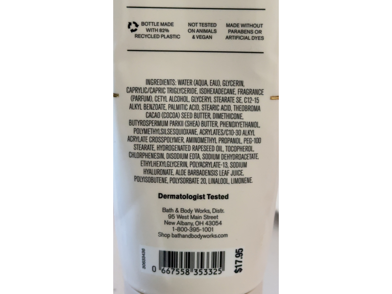 Bath & Body Works Body Cream, Love Always Wins, 8 oz/226 g