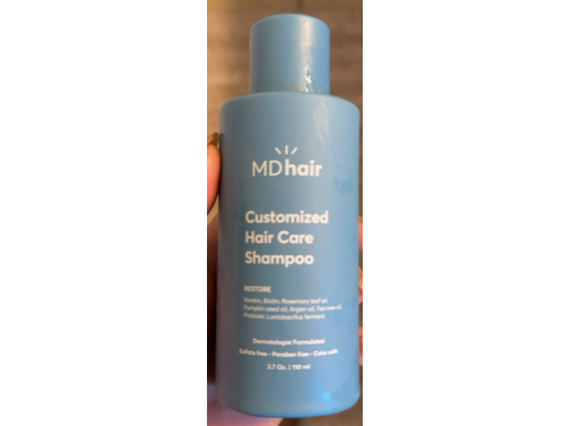 MD Hair Customized Hair Care Restore Shampoo, 3.7 oz/110 mL