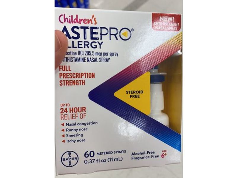 Astepro Children's Allergy Nasal Spray, 0.37 fl oz/11mL
