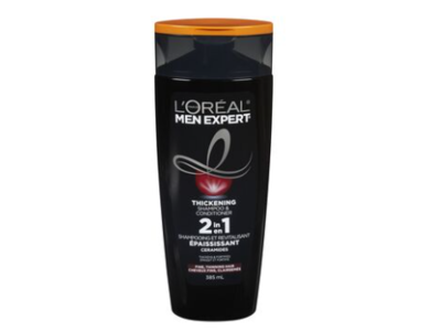 L'Oreal Paris Men Expert Thickening 2-In-1 Shampoo & Conditioner, 385 mL