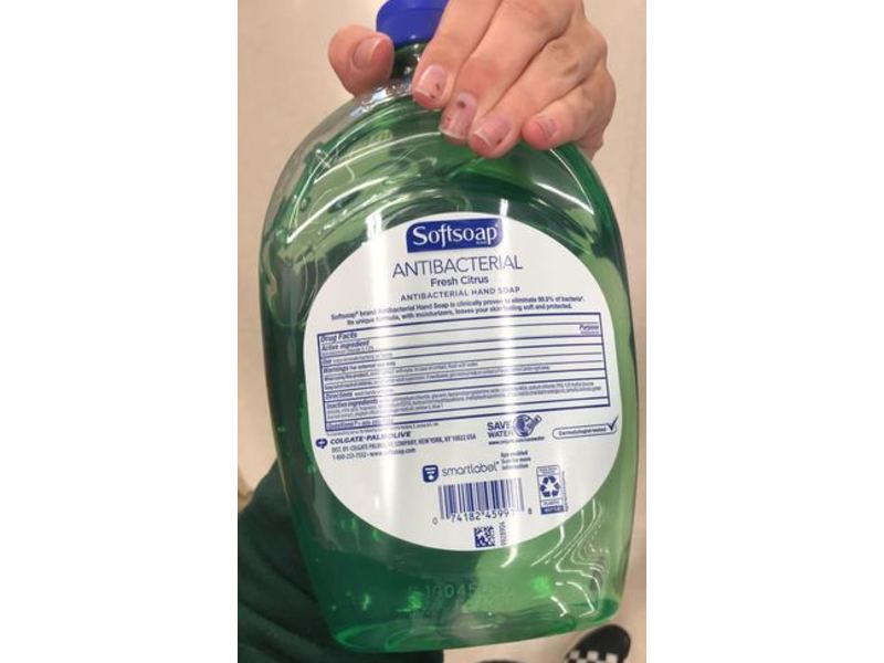 Softsoap Antibacterial Hand Soap, Fresh Citrus, Refill, 50 fl oz
