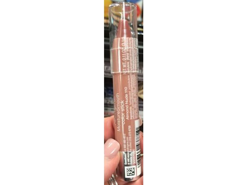 Neutrogena Moisture Smooth Color Stick, 110/Almond Nude, 0.011 oz