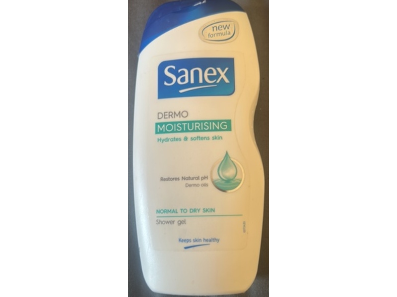 Sanex Dermo Moisturising Shower Gel, 250 mL