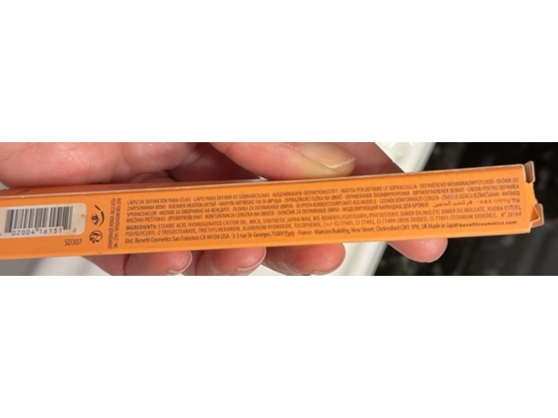 Benefit Precisely My Brow Pencil, Warm Medium Brown, 0.0009 oz/0.026 g