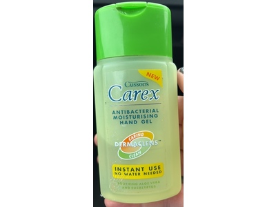 Cussons Carex Antibacterial Moisturising Hand Gel, Aloe Vera & Eucalyptus