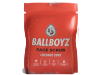 Ballboyz Face Scrub, Coconut Cove, 4.5 oz/127 g - thumbnail 1