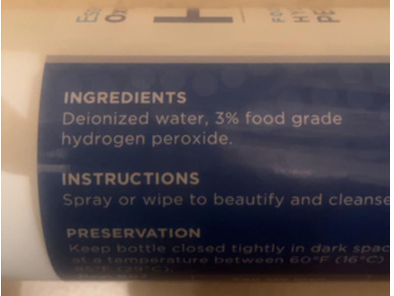 Essential Oxygen HP Food Grade Hydrogen Peroxide, 32 fl oz/946 mL