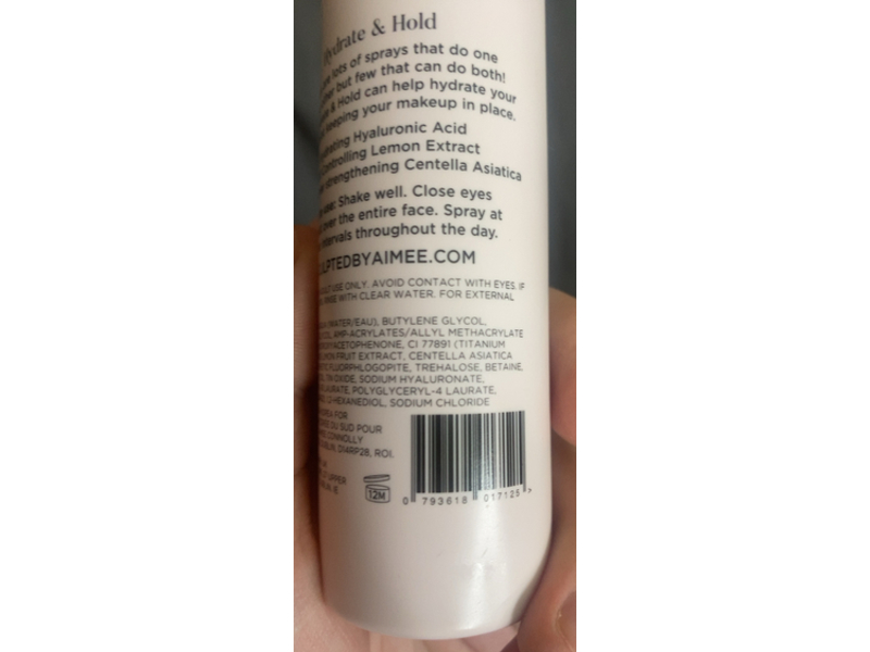 Sculpted Hydrate & Hold Make Up Setting Spray, 3.4 fl oz/100 mL