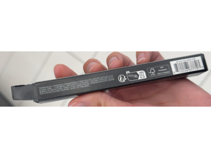 KVD Beauty Tattoo Liner Waterproof Liquid Eyeliner, Trooper Black, 0.018 fl oz/0.55 mL