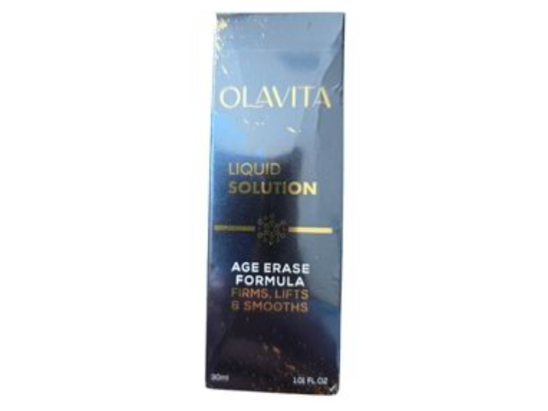Olavita Liquid Solution Age Erase Formula, 1.01 fl oz/30 mL