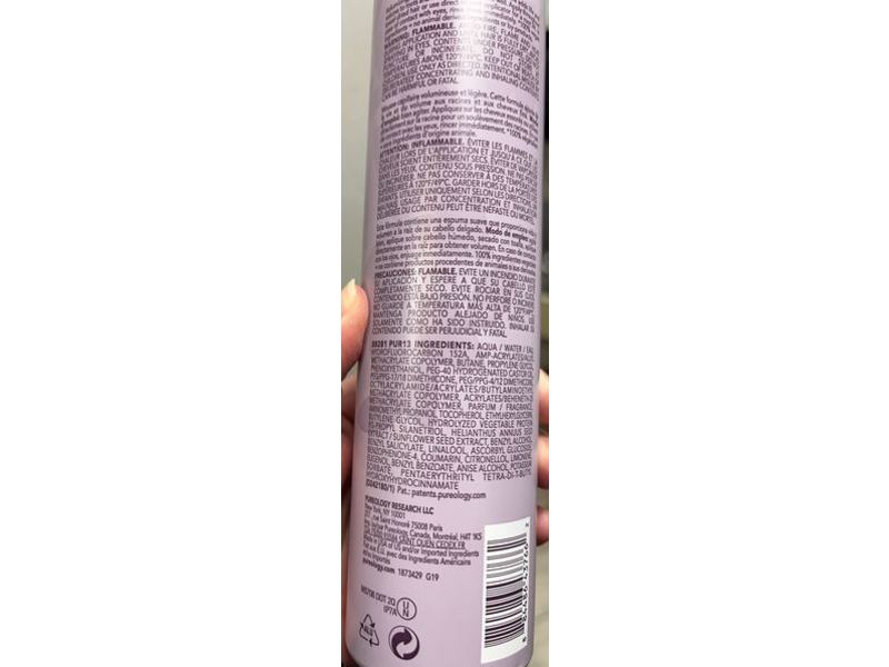 Pureology On The Rise Root Lifting Mousse, 10.4 oz/300 mL