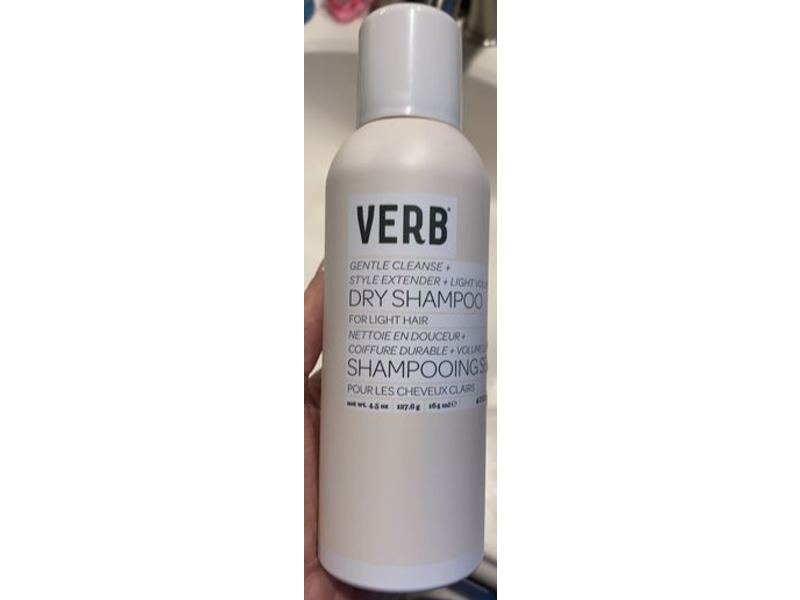 Verb Dry Shampoo, Light, 4.5 fl oz/127.6 g